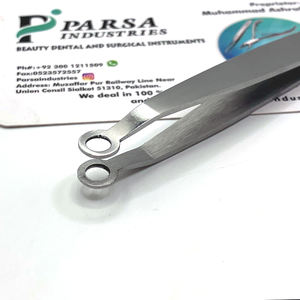 2025 nouveauté trou pointe pince à épiler en acier inoxydable sourcils pince à épiler avec étiquette privée facile cueilleur de cheveux pince à épiler - Product Image 4