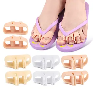 Espaciadores de dedos Melenlt para una alineación correcta: alisadores de <span class=keywords><strong>juanetes</strong></span> y dedos en martillo, insertos de sandalias con <span class=keywords><strong>chanclas</strong></span> para hombres y mujeres - Product Image 2