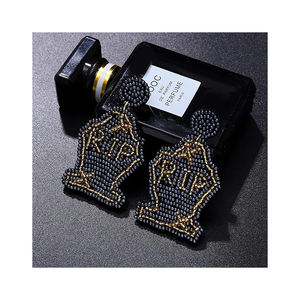 Compre los mejores y excelentes accesorios navideños de Halloween, venta al por mayor, Pendientes colgantes de calavera de calabaza para mujer, Compre Ahora al mejor precio - Product Image 5