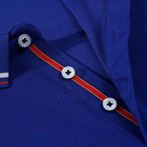 T-shirt polo confortable pour hommes T-shirt polo à séchage rapide pour hommes T-shirt polo en coton et polyester pour hommes - Product Image 4