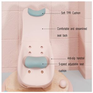 Adjustable Children's Shampoo <b>Chair</b> is Suitable for 3-10 Years <b>Old</b> Bath seat Bathtub Household Foldable Moisture-Proof Clothes - Product Image 2
