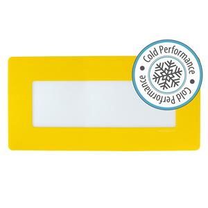 LongLife Clear CP - Marcatura del Pavimento Finestra del Pavimento, autoadesivo 1/2 DIN A4, Giallo, 10 pz. / Confezione.- LGCP-K - Product Image 1