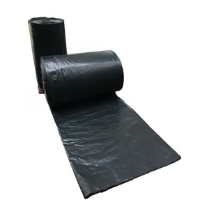 55-60 Gallon Extra Thick Recycling Garbage Bag With Flat Seal Bottom Custom Size Reusable Waste Garbage Plastic Rubbish Bag