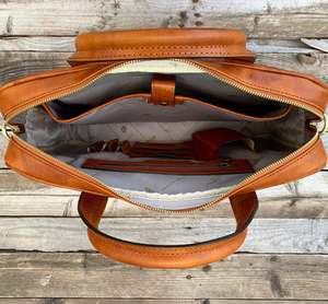Leather Bag, Gift for Him, Shoulder Bag, Men <b>Briefcase</b> Personalized Gifts for Him Leather <b>Briefcase</b> Man - Product Image 2
