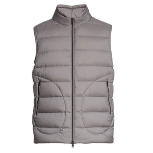 Nuevo estilo de alta calidad de invierno personalizado liso hombres burbuja chaleco transpirable sin mangas de gran tamaño Puffer Down chaleco - Product Image 1