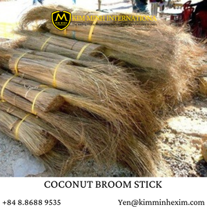 PALOS DE ESCOBA NIPAH, mango de plástico duradero y ecológico, cerdas duras con bandera, longitud de 90-150CM de Vietnam - Product Image 2