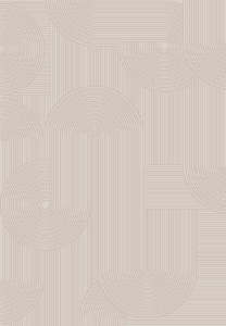 Alfombra Turca Tejida Moderna con Diseño Geométrico Abstracto Heritagea, PP Termosellado, PES de 11 mm, Pelo Corto, Multicolor, Antideslizante y Ecológica - Product Image 4