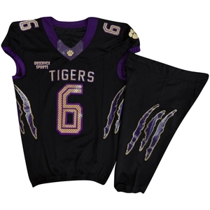 Maillots de football américain avec logo et broderie personnalisés, vêtements de football américain par sublimation pour jeunes et adultes - Product Image 3