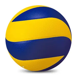 Échantillon gratuit de balle de Volley-ball OEM officiel Offre Spéciale en gros taille officielle 5 balle de volley-ball en cuir PU de haute qualité coloré - Product Image 2