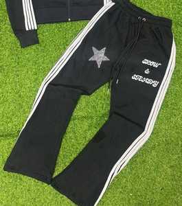 Deportes de invierno para hombre, último estilo, ropa deportiva ajustada, tela transpirable, logotipo personalizado, venta de diferentes colores sólidos, chándales de invierno - Product Image 2