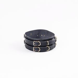 Manufacturer Personalized <b>BDSM</b> Bondage Waist Belt Thigh Cuffs Genuine Leather Full <b>Set</b> Custom Logo Easy Carry Different Colors - Product Image 2