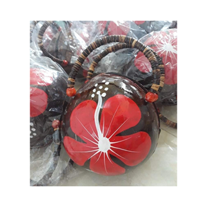 Bolso de concha de coco de diseñador para mujer recién llegado/bolso hecho a mano diseño personalizado Coco-ecológico de Vietnam - Product Image 4