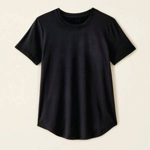 OEM Sports T-shirt pour femmes Designer personnalisé T-shirt à manches courtes en tricot de qualité supérieure T-shirts pour femmes d'été de haute qualité - Product Image 1