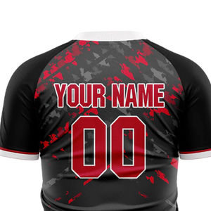 Maillot de football personnalisé OEM pour hommes, uniforme de football de haute qualité, respirant, en polyester, manches courtes, avec impression par sublimation - Product Image 5