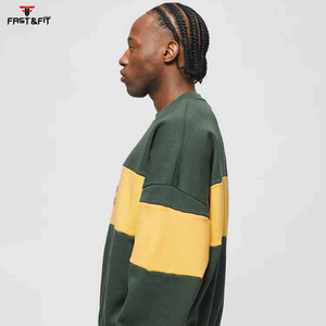 Professionnel fait coton tissu uni à manches longues hommes sweat-shirt à vendre nouveau Design sweats à capuche sweat-shirt - Product Image 4