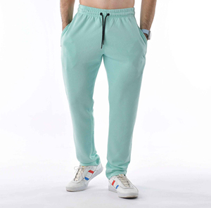 Vente en gros de pantalons de survêtement en polaire pour hommes avec logo personnalisé pantalons de jogging chauds pour l'hiver pantalons de fitness décontractés pantalons de survêtement pour entraînement de gymnastique - Product Image 2