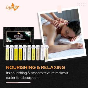 Crysalis 3ml Lavande Encens Bergamote Mandarin Géranium Bois de Santal Usage Domestique Huiles de Massage Lot de 10 Rafraîchisseurs d'Air - Product Image 5