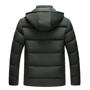 Offre Spéciale hommes à la mode hiver doudounes décontracté motif 3D vêtements d'extérieur bouffée impression chaud à capuche manteau fermeture éclair dans toutes les tailles - Product Image 3