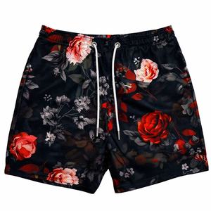 กางเกงขาสั้นกีฬาผู้ชายสไตล์ไฮสตรีทสำหรับฤดูร้อน สวมใส่สบาย แห้งเร็ว สีพื้น ดีไซน์และสีที่ปรับแต่งได้ - Product Image 3