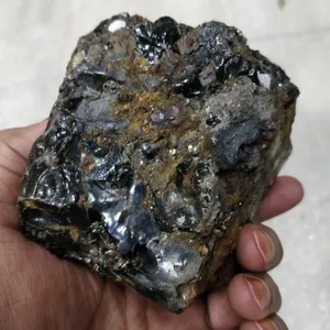 Jenis batu permata alami batu permata Lava batu kasar spesimen alami dari batu Lava mentah buatan tangan produk besar