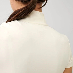 Nouveauté Chemise équestre technique élégant vêtements personnalisés en vrac en gros à manches courtes équitation couche de base chemises hautes - Product Image 6