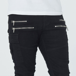 Pantalón informal de algodón para hombre con estampado floral y pantalones cargo con múltiples bolsillos Nuevo producto - Product Image 4