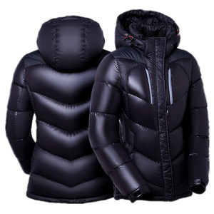 Chaqueta Bomber de Invierno Unisex con Logotipo Personalizado, con Capucha, Impermeable, Resistente al Viento, Estilo Formal, Abrigo Acolchado Cálido con Decoración Bordada - Product Image 1