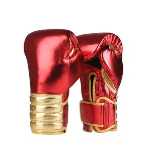 Guantes de boxeo profesionales con logotipo personalizado asequibles hechos con cuero PU de alta calidad - Product Image 6