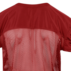 Impression entièrement personnalisée Nouveau design Maillot en maille de football Concevez votre propre logo Maillots en maille de football au prix de gros - Product Image 4