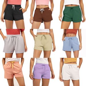 Shorts Deportivos Ligeros de Algodón para Mujer, Transpirables y Holgados para Correr y Hacer Ejercicio - Product Image 1