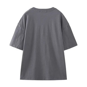 DTG เสื้อยืดลายกราฟิกสำหรับผู้ชายเสื้อยืดเปล่าพิมพ์ลายแนวสตรีทเสื้อยืดไซส์ใหญ่พิเศษสำหรับผู้ชาย - Product Image 2