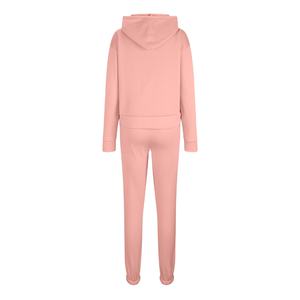 Trajes de chándal de mujer con logotipo personalizado de alta calidad 100% algodón transpirable polar Elegante ropa deportiva de gimnasio para damas 2026 - Product Image 6