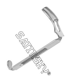 Mordaza bucal Depresor de lengua Cuchillas de 13,5 CM Instrumentos quirúrgicos Instrumentos de acero inoxidable Fabricado con AISI 420 - Product Image 3