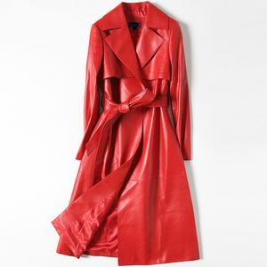 Abrigo Largo Impermeable y Transpirable Personalizado, con Forro de Seda, Estilo Vintage, Talla Grande, en Oferta - Product Image 1