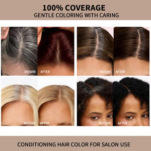 <span class=keywords><strong>Teinture</strong></span> capillaire à base de plantes, teinte beige <span class=keywords><strong>clair</strong></span>, couleur permanente, soin doux du cuir chevelu, couverture uniforme, ton naturel doux, <span class=keywords><strong>cheveux</strong></span> brillants - Product Image 3