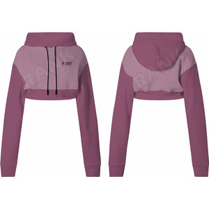Último Diseño, Más Vendido, Fabricado por el Mejor Fabricante, Transpirable, Ecológico, Sudadera Corta con Capucha para Mujer - Product Image 6