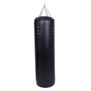 Custom Logo <b>Heavy</b> PVC Leather Boxing Punching <b>Bag</b> with Chain Free <b>Standing</b> PU Sandbag for Gym MMA Training - Product Image 3