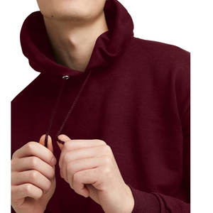 Performance Big Sweat à capuche pour homme Coton polaire Couleur noire Sweat à capuche thermique Marque privée Sweats à capuche gris - Product Image 6