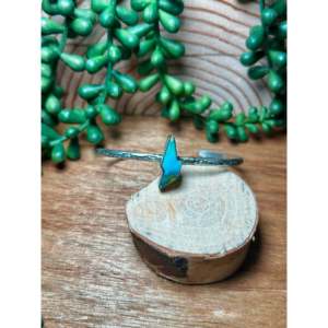 Donovan Skeets Kingman Turquoise & Sterling <b>Silver</b> Fashion <b>Cuff</b> <b>Bracelet</b> - Product Image 1