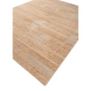 Alfombra de Lana Anudada a Mano La-1510, Diseño Kilim Abstracto Rojo Naranja, para Entrada, Sala de Estar, Pasillo, Rectangular 9x12, Nueva - Product Image 2