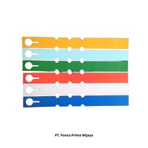 Étiquettes de plantes à enfiler de haute qualité de 25cm étiquettes de pépinière en plastique imperméables mélangent les couleurs pour le jardin et la ferme durables et écologiques - Product Image 3