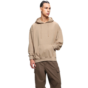 Sudadera con Capucha Personalizada, Ecológica, Talla Grande, para Hombre, Tejido Grueso French Terry, 100% Algodón, Color Sólido - Product Image 1