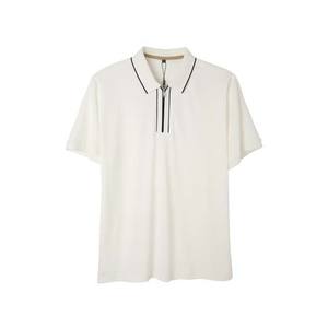 Polo de golf à demi-fermeture éclair personnalisé par OEM pour hommes polos nouveauté coton grande taille été décontracté haut à manches courtes chemises pour hommes polo - Product Image 6