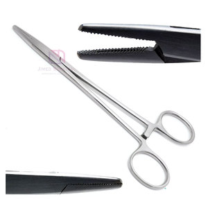 ที่หนีบเข็มผ่าตัดราคาประหยัด, สแตนเลสสตีล, ที่หนีบเข็มแบบใช้ซ้ำได้ด้วยมือ, ใช้สำหรับการผ่าตัดทั่วไป, รับประกัน 3 ปี - Product Image 1