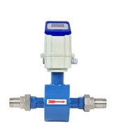 Medidor de Flujo Magnético de Agua OLED HBYB con Control por Lotes para Automatización Industrial y Control de Flujo