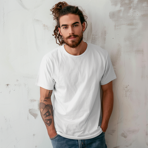 Wholesale Custom Your Brand Logo 100% Cotton Tshirt <b>White</b> Blank Men <b>T</b> <b>Shirt</b> <b>Plain</b> Casual Men's <b>T</b>-<b>shirts</b> - Product Image 5