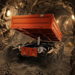 Trasportatore Idraulico Telecomandato K1200 con Capacità di Carico 1000kg, Rimorchio Tutto Terreno per Cantine e Piccole Miniere di Carbone - Product Image 3