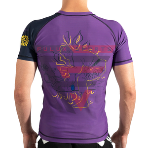 Tendance 2025, Rashguard à manches longues respirant et antibactérien, personnalisable pour hommes, BJJ MMA Jiu-Jitsu, protection UPF50, séchage rapide - Product Image 4