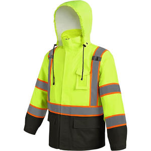 Vestes de sécurité personnalisables haute visibilité pour hommes Meilleure fabrication de haute qualité Conception personnalisée pour les uniformes de travail - Product Image 1