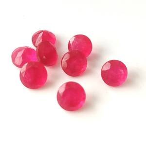 ทับทิมสีชมพูธรรมชาติทำด้วยมือพลอยหลวมเจียระไนขนาด3-30มม. สำหรับการทำเครื่องประดับขายส่ง - Product Image 1